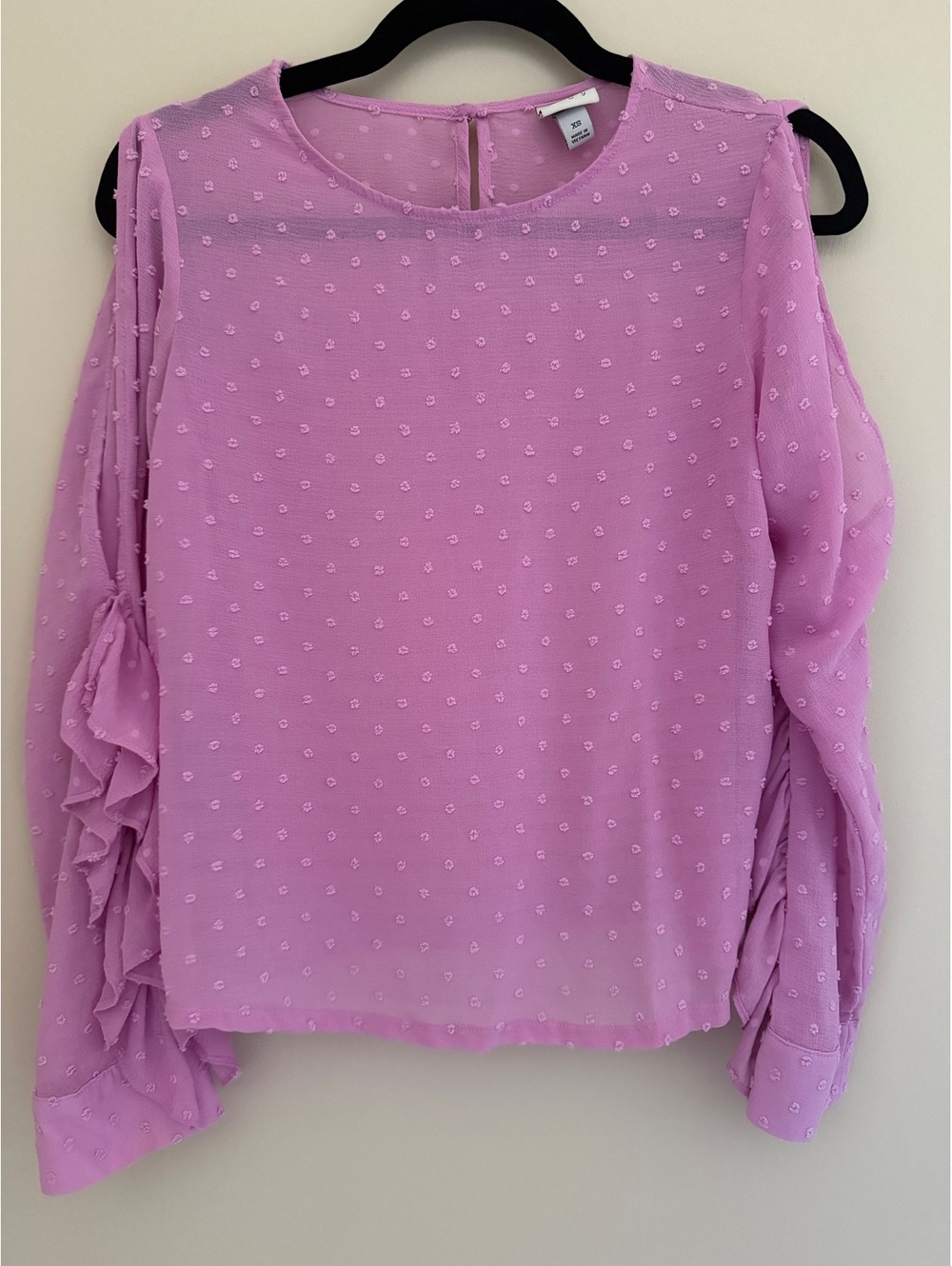 XS a new day blouse, lilac